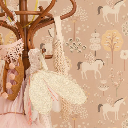True Unicorns Wallpaper - Old Pink
