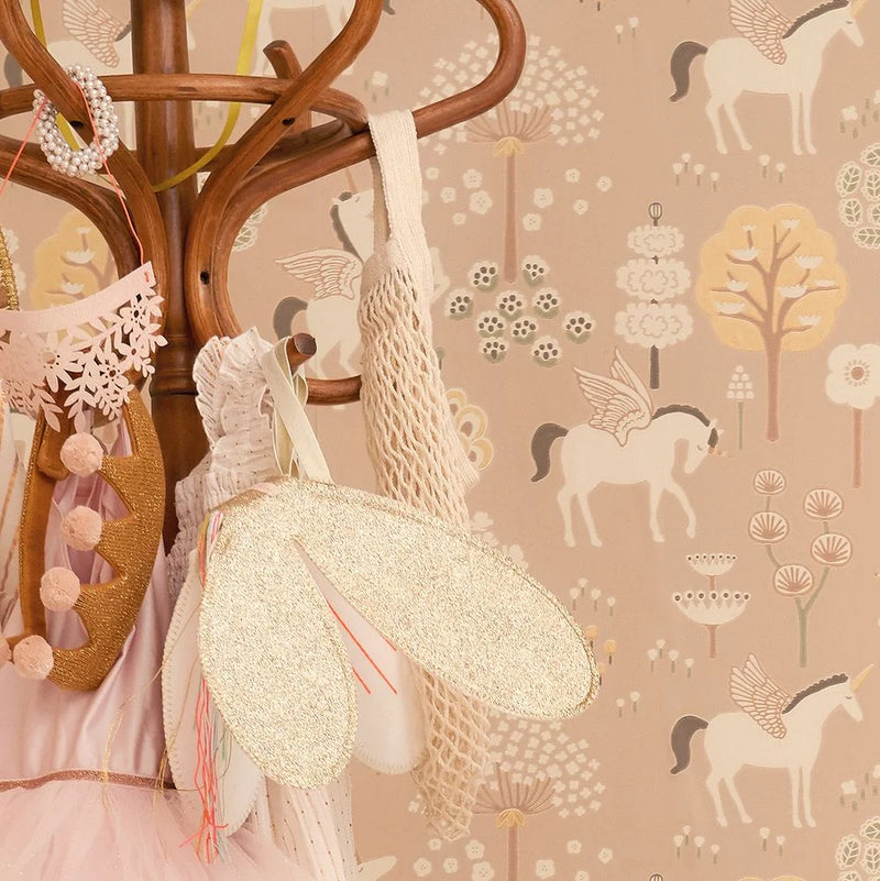 True Unicorns Wallpaper - Old Pink