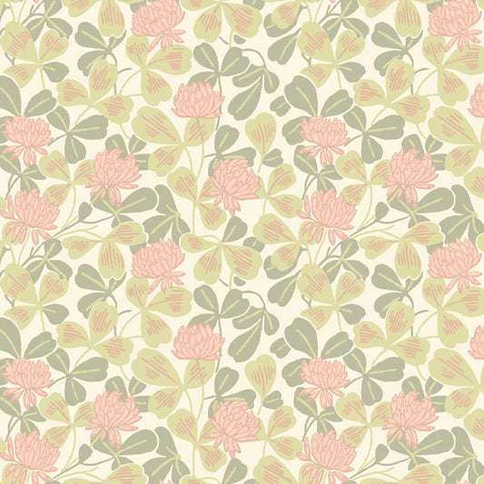 Klover Floral Wallpaper - Pink