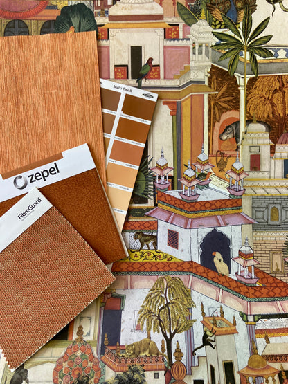Civita - Moroccan City Wallpaper - Multi - Last 36 Rolls Arriving July