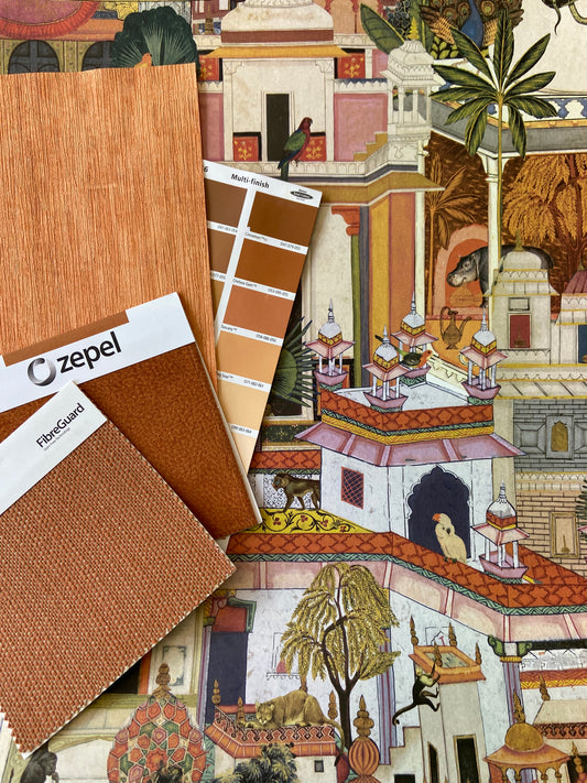Civita - Moroccan City Wallpaper - Multi - Last 36 Rolls Arriving July