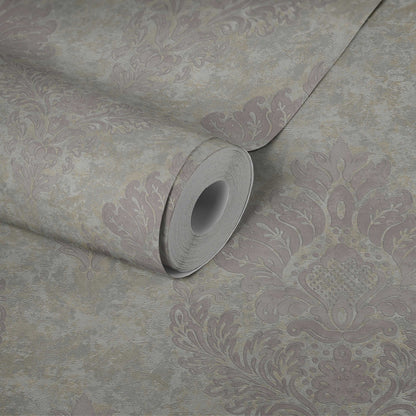St. Petersberg Baroque Wallpaper - Grey