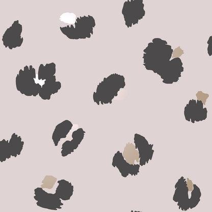 Large Leopard Spot Wallpaper - Pink - Discontinuing