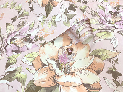 Floral Fairy Wallpaper - Pink - Last 3 Rolls