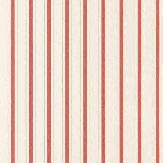 Rayure Wallpaper - Rouge Carmin