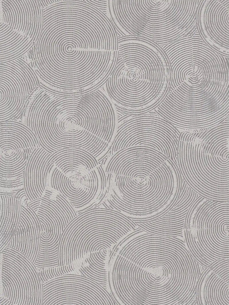 Sample - Capetown Clay Wallpaper - Darker Grey + Metallic White