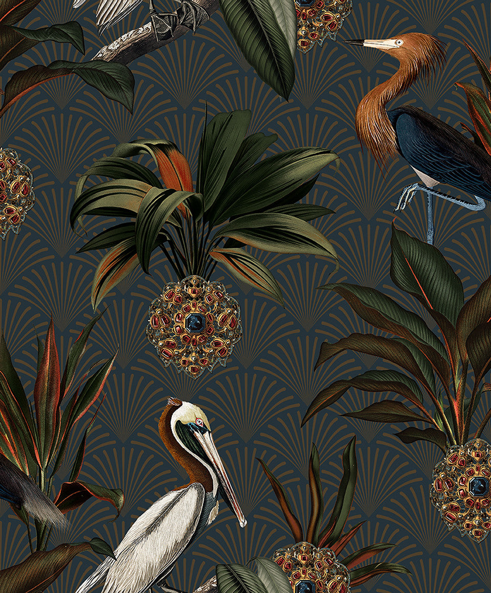 Sapphire Birds Wallpaper