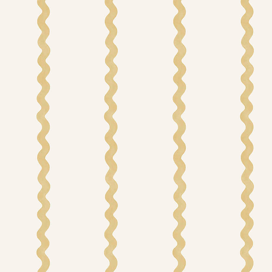 Do The Wiggle Wallpaper - Stripe Ochre
