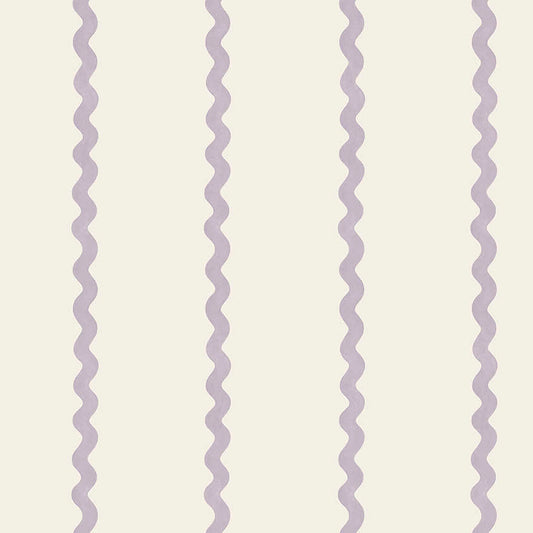 Do The Wiggle Wallpaper - Stripe Lilac