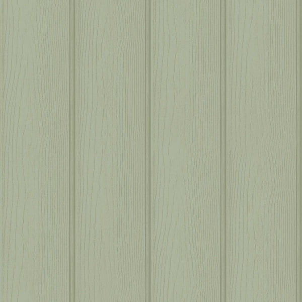 Sample – Tongue & Groove Wallpaper – Sage Green