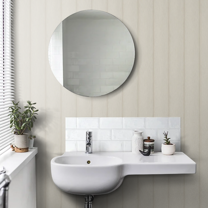 Tongue & Groove Wallpaper – Beige