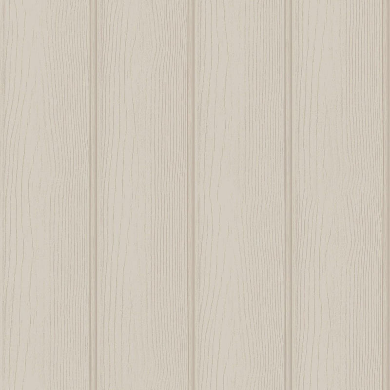 Sample - Tongue & Groove Wallpaper - Beige