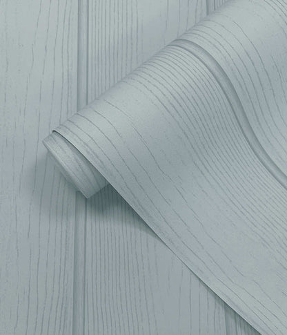 Tongue & Groove – Wood Panel Wallpaper – Blue