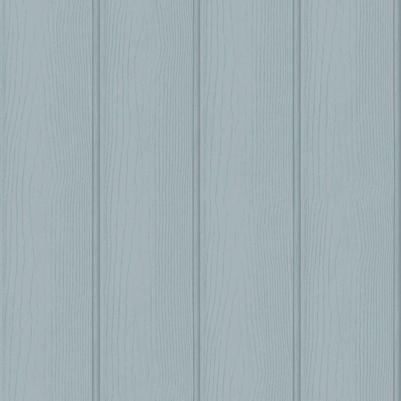 Sample - Tongue & Groove Wallpaper - Blue