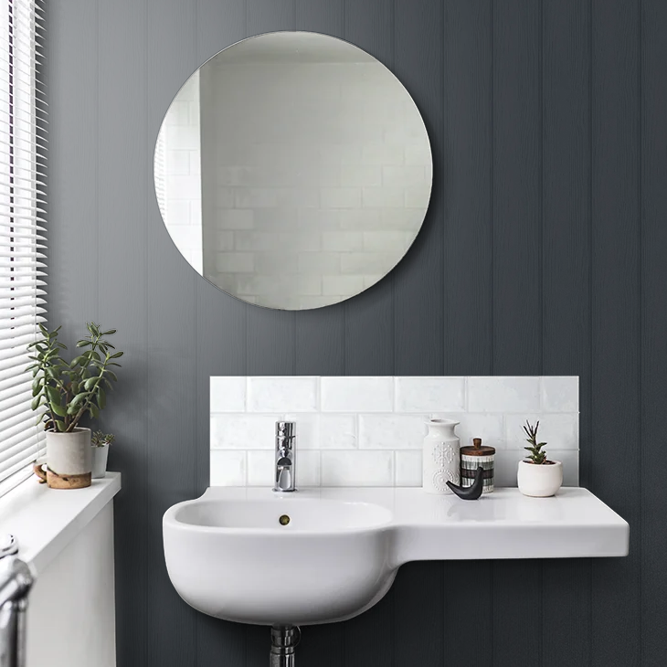 Tongue & Groove Wallpaper – Navy