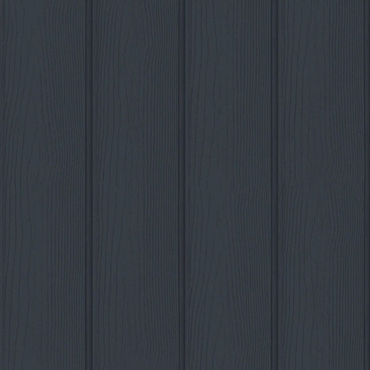 Tongue & Groove Wallpaper – Navy