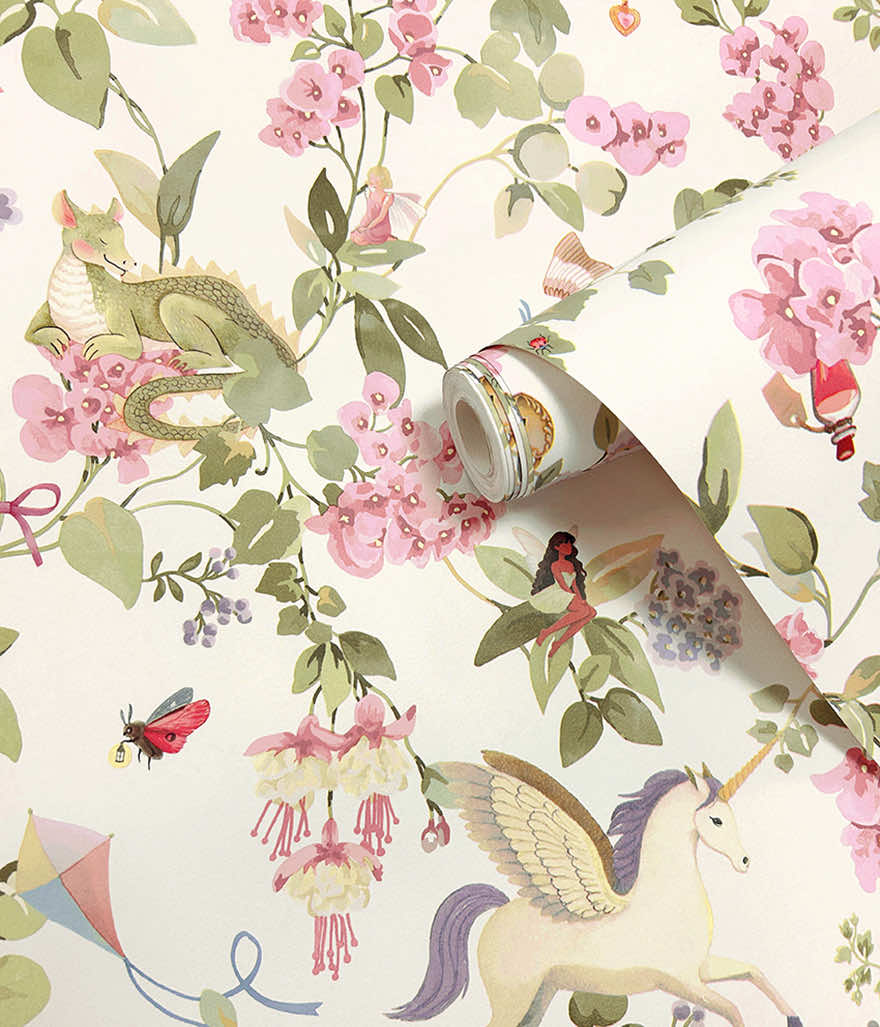 Away with the Fairies Wallpaper - Multi