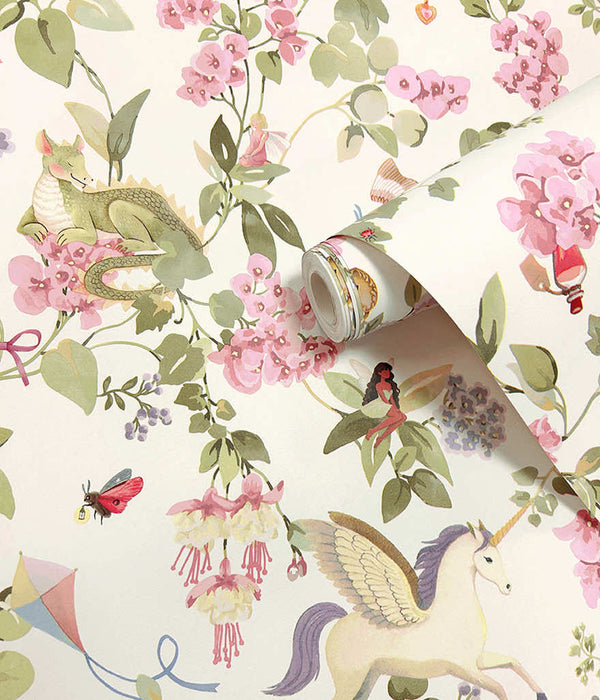 Sample - Away with the Fairies Wallpaper - Multi