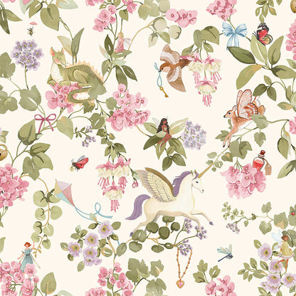 Away with the Fairies Wallpaper - Multi