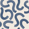 Curly Confetti Wallpaper - Navy