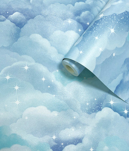 Dreamland Wallpaper - Aqua