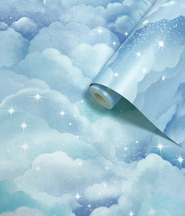 Sample - Dreamland Wallpaper - Aqua