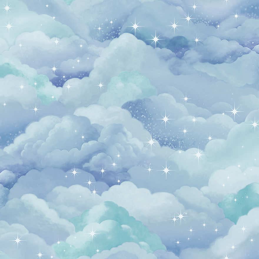 Dreamland Wallpaper - Aqua