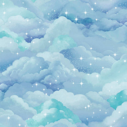 Dreamland Wallpaper - Aqua
