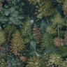 Midnight Woods Wallpaper – Green
