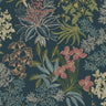 Full Bloom Wallpaper - Teal