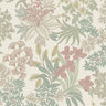 Full Bloom Wallpaper - Cream Pink