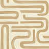Brushed Geo Wallpaper - Orange