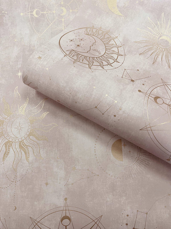 Sample - Cosmic - Wallpaper - Pink Gold