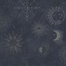 Cosmic - Wallpaper - Navy Silver