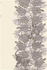 Acacia Monkey Wallpaper - Grey/White