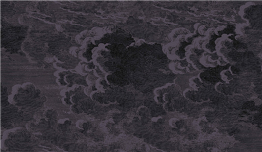 Nuvolette Wallpaper (2-Roll Set) - Cole and Sons - Midnight