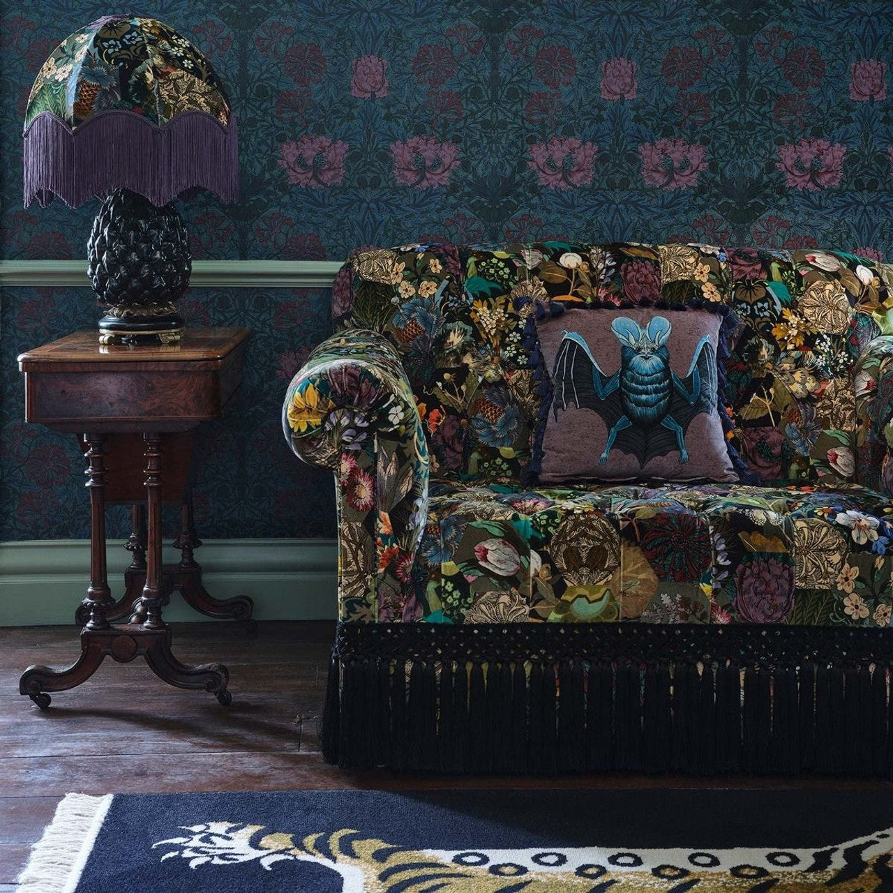 Honeysuckle Hybrid Mural Wallpaper - House of Hackney - Discontinuing