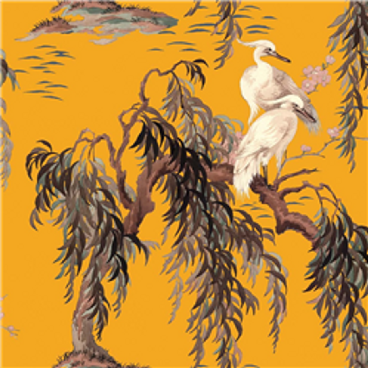 Zeus Hybrid Mural Wallpaper - House of Hackney - Ochre