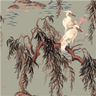 Zeus Hybrid Mural Wallpaper - House of Hackney - Eau De Nil