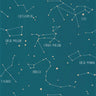 Our Planet Constellations Wallpaper - Turquoise