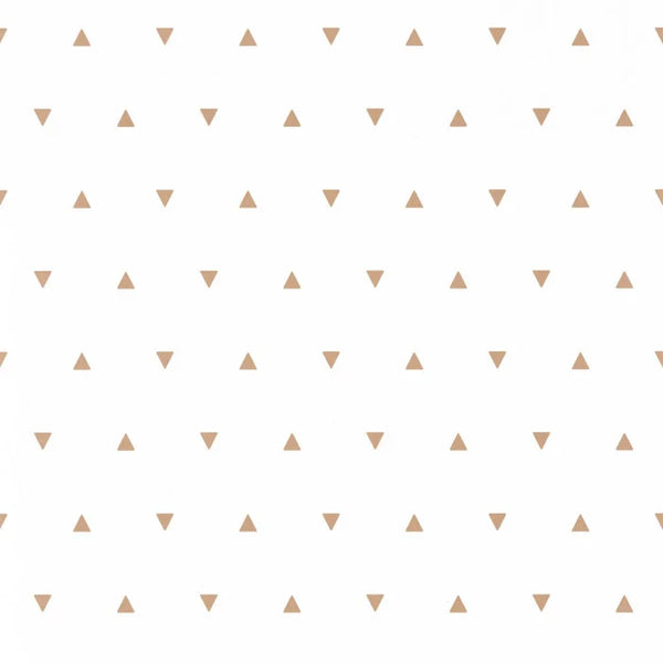 Sample - Our Planet Bermuda Triangle Wallpaper - White/Beige