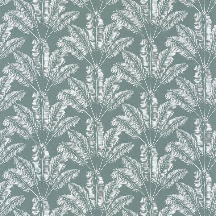 Sample - Savannah Wallpaper - Sage Blue