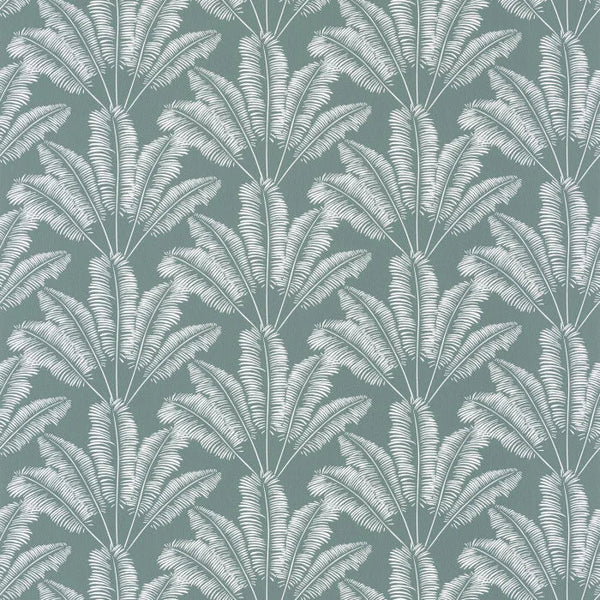 Sample - Savannah Wallpaper - Sage Blue