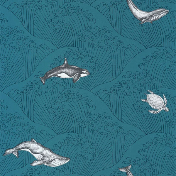 Sample - Our Planet Under The Sea Wallpaper - Darker Blue