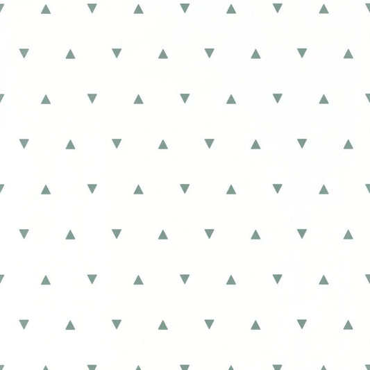 Our Planet Bermuda Triangle Wallpaper - White/Green