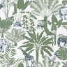 Our Planet Jungle Trip Wallpaper - Green