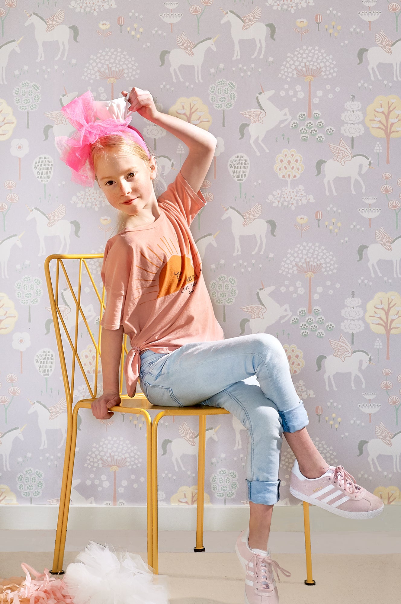 True Unicorns Wallpaper - Lilac