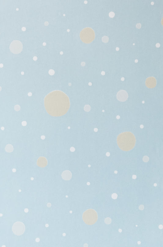 Confetti Wallpaper - Soft Blue