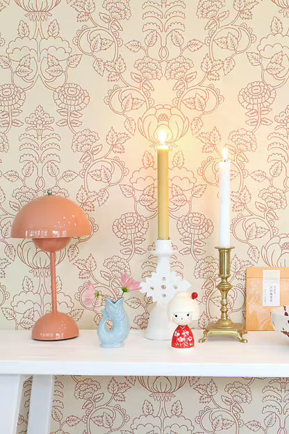 A Sip of Summer Wallpaper - Soft Red