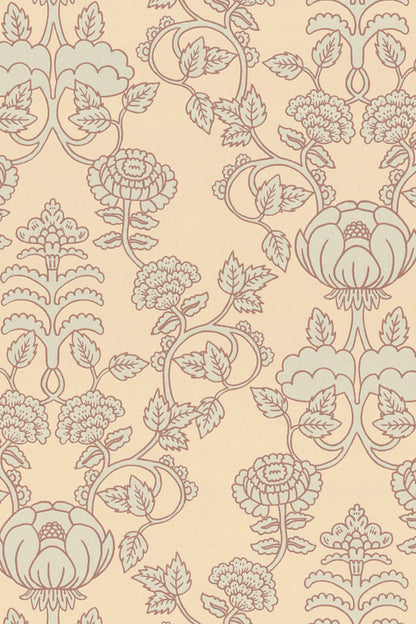 Cheri Spritz Wallpaper - Minty Breeze Beige